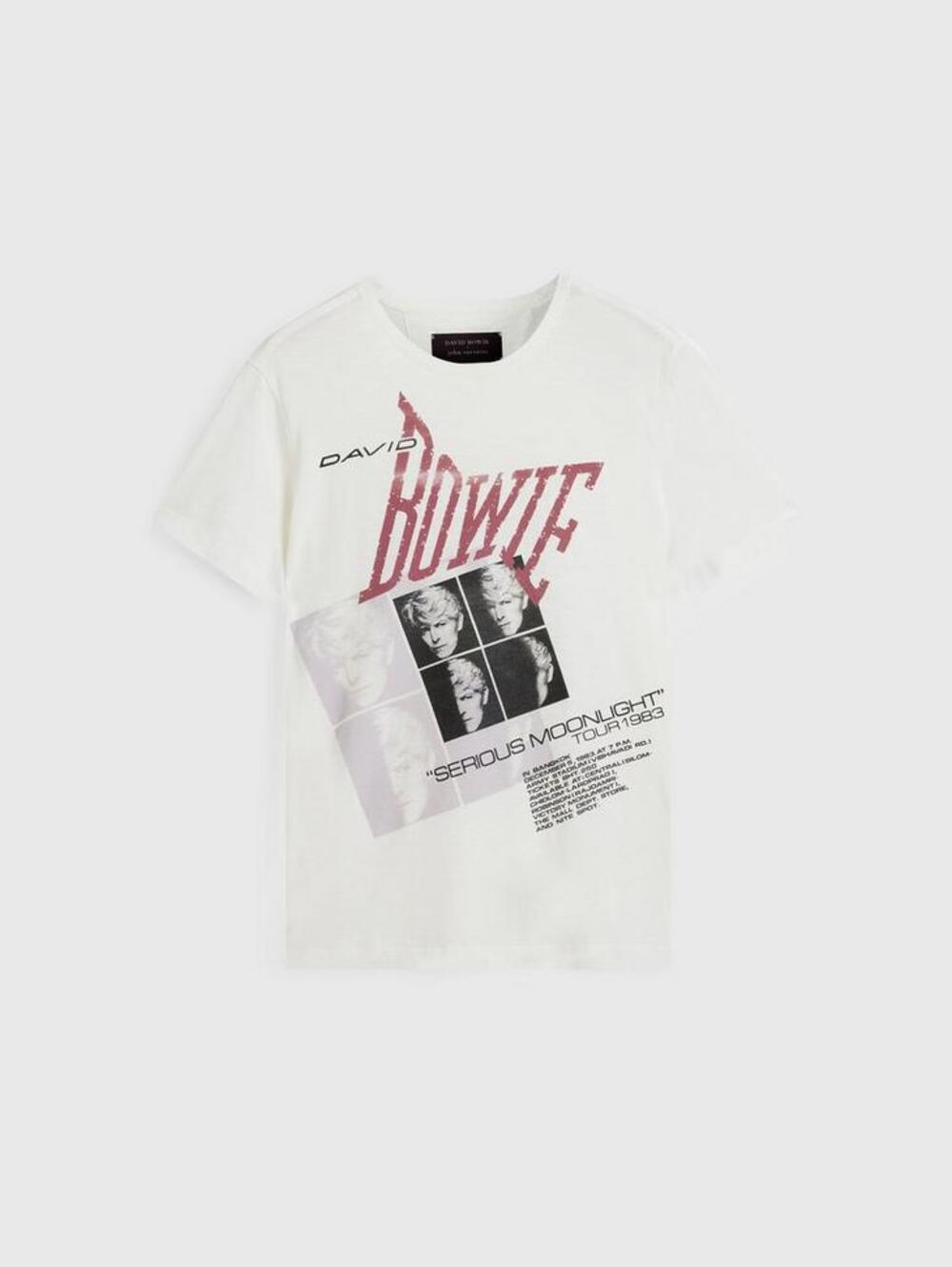 John Varvatos x David Bowie Serious Moonlight T-Shirt Salt XL